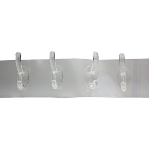 Colgador Múltiple adhesivo para pared multiusos. Perchero de 6 puntas.